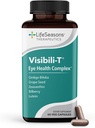 Visibili-T - Vitamin Supplement for Eye Health & Vision Support - Carrot Root, Chromium, Bilberry, Ginkgo Biloba, Grape Seed Extract, Lycopene, Vitamin A, Lutein & Zeaxanthin - 60 Capsules