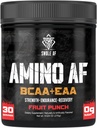 Swole AF | Amino AF BCAA + EAA | Essential Amino Acids for Muscle Gain Endurance & Recovery | Dietary Supplement for Enhanced Mood Faster Metabolism | Fruit Punch