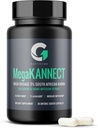 Mega Kannect Capsules with 5% Kanna Alkaloid| Elevates Mood, Boosts Energy Levels, Enhances Mental Clarity | Sceletium Tortuosum Daily Supplements for Men & Women (30 Count)