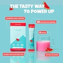 Everest Essential, Kid's Clear Whey Protein Powder (Watermelon, 10 Packets) Protein Drink Mix for Kids, Electrolytes for Kids, 8g Protein Per Serving, Non GMO, Zero Added Sugar