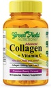 Greenfield Nutritions - Halal Collagen Peptides 1500 mg Type I & III, with Vitamin C 300 mg for Better Absorption, Halal Anti-Age Formula for Hair Skin Nails & Joints, Halal Vitamins 90 Capsules