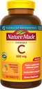 Nature Made Vitamin C 500 mg Chewables, Orange, 150 ct