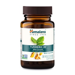 Himalaya Turmeric 95 - Herbal Turmeric Curcumin Supplement for Joint Support and Mobility, Turmeric Pills, 95% Curcuminoids - Vegan, Non-GMO, Gluten Free, 600 mg, 30 Capsules