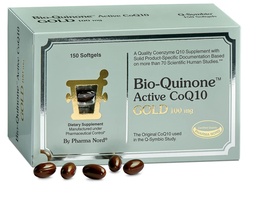 Pharma Nord - The Original CoQ10 • Clinically Proven • High Absorption • Heart Health • Fertility • Healthy Aging • Cellular Energy • Antioxidant • Gluten-Free • 100 mg Coenzyme Q10 • 150 Softgels