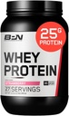 BARE PERFORMANCE NUTRITION, BPN Whey Protein Powder, Whey Protein Concentrate, Native Micellar Casein, Amazing Mixability, Strawberry