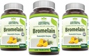 Herbal Secrets Bromelain 500 Mg 120 Tablets Supplement | Pack of 3 | Non-GMO | Gluten Free | Made in USA