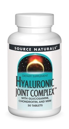 Source Naturals Hyaluronic Joint Complex with Glucosamine, Chondroitin & MSM - 30 Tablets