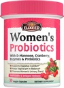 Probiotics for Women, 120 Billion CFU with Prebiotics Cranberry D-Mannose & Enzymes, Digestive Vaginal & Urinary Tract Health, 30 Delayed-Release Caps