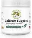 Wholistic Pet Organics Sea Coral: Organic Sea Coral Calcium Dog Supplement - Natural Source of Calcium for Dogs Teeth and Bone Health - Vitamins for Dogs - Made in USA