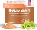 Amla Powder Superfood Supplement with Pumpkin Spice, 20x Ultra Concentrated Amla, Made with Cinnamon, Ginger, Nutmeg, Cloves, Allspice, Cardamom, Indian Gooseberries, Pumpkin Spice, 30 Servings