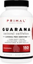 Primal Guarana (1000 MG Per Serving) (150 Capsules) - 200 MG Natural Caffeine