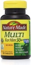 Nature Made Multi for Him 50+ Dietary Supplement Tablets 90 ea (Pack of 4)