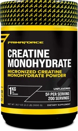 Primaforce Creatine Monohydrate Powder – 1,000 Grams - Micronized