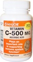 Major Vitamin C 500 mg - 100 Tabs (3 Pack)