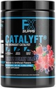 FXSUPPS Catalyft Pre-Workout PowderDrink for Men and Women Blitz Berry Blast Dietary SupplementMix with Creatine,Caffeine & Beta-Alanine | Best for Energy Pump,Muscle Gain & Focus,20 Servings(1 Pack)