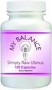 Simply Raw Uterus Glandular for Women's Health. Raw Bovine Uterus Glandular 100 Capsules for Hormonal Support.