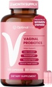 Optimal Prime Vaginal Probiotics for Women with Prebiotics, Cranberry Extract, and Lactobacillus Probiotic Blend, Supports Healthy Vaginal Flora, Odor Control, pH Balance, 2 Month Supply, 120 Capsules