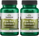 Swanson Pine Bark Extract 50 Milligrams 100 Capsules (2 Pack)