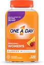 One A Day Women’s Multivitamin Gummies, Multivitamin For Women with Vitamin A, C, E, Vitamin D and Zinc for Immune Health Support, 230 count