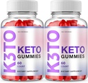 IDEAL PERFORMANCE (2 Pack) K3TO. Ketos Gummies K3TO Gummies K3 to Gummies (120 Gummies)
