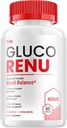 (1 Pack) Gluco Renu Supplement, GlucoRenu Capsule - Advanced Formula Gluco Renu, GlucoRenu Maximum Strength Reviews, 60 Capsules