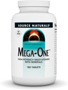 Source Naturals Mega-One Muti-Vitamin with Minerals, No Iron - 180 Tablets
