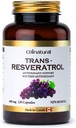 Trans-Resveratrol 600mg, High Potency Antioxidant, Supports Cellular Health & Healthy Aging, 120 Vegan Capsules, 4-Month Supply, Non-GMO, Gluten Free