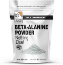 It's Just! - Beta-Alanine Powder, Pre-Workout Supplement, 250g Bulk, Unflavored, 3000mg Per Serving (250g / 83 Servings)