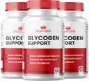(3 Pack) ClucoFix Glycogen Support Capsules - ClucoFix Glycogen Health & Wellness Multivitamin Support Supplements Pills - ClucoFix Glycogen - ClucoFix Glyco Advanced Formula Support Reviews