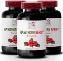 hawthorn berry extract - HAWTHORN BERRIES EXTRACT - hawthorn berry capsules, hawthorn extract supplement, antioxidants supplement for women, antioxidants supplement for skin 3 Bottle 180 Capsules