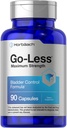 Horbäach Go Less Bladder Control Supplement | 90 Capsules | Maximum Strength Pills for Women and Men | Non-GMO & Gluten Free Formula