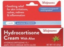 Walgreens Hydrocortisone with Aloe Cream 1% Maximun Strength