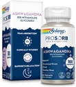 SOLARAY Ashwagandha Capsules 18X Absorption - Ashwagandha Root and Leaf Extract 240 mg - Occasional Stress Relief and Mood Support Supplement - Vegan, 60-Day Guarantee - 30 Servings, 30 VegCaps
