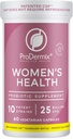 Probiotics for Women, Vaginal Probiotic, Promotes PH Balance, UT Health, 25 Billion CFU, Once Daily Womens Supplement, Kosher, (60 Capsules)