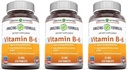 Amazing Formulas Vitamin B6 Pyridoxine 25mg 250 Tablets Supplement | Non-GMO | Gluten Free | Made in USA (3 Pack)