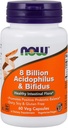 NOW Foods Acidophilus & Bifidus 8 Billion VCaps, 60 ct