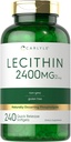Carlyle Lecithin Supplement | 2400mg | 240 Softgel Capsules | with Naturally-Occuring Phospholipid | Non-GMO, Gluten Free