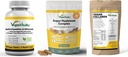 Vegan Vitality Booster Supplements Bundle - Vegan multivitamins, Collagen and Super Mushroom Complex. High Strength Plant-Based Formula for Overall Health for Vegans and Vegetarians