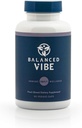 Balanced Vibe Immune System + Stress Support - 90 Blendable Capsules. Organic Astragalus, Reishi & Shiitake Mushrooms, Ginseng, Ashwagandha