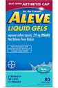 Aleve Arthritis Liquid Gels 80ct. 24cs