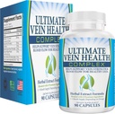 8-in-1 Vein & Leg Health Circulation Supplements | Blood Circulation Booster Formula | Ultimate Vein & Leg Circulatory System Support Supplement | Nutrients for Healthy & Strong Veins | 90 Capsules