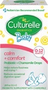 Culturelle Baby Calm + Comfort Probiotics + Chamomile Drops | Helps Reduce Occasional Infant Digestive Upset, 0.29 fl. oz. Drops