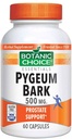 Botanic Choice Pygeum Bark 500 mg, 60 Capsules