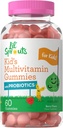 Carlyle Kids Multivitamin Gummies with Probiotics | 60 Chewables | Berry Flavor | Vegetarian, Non-GMO, Gluten Free Children's Supplement | by Lil' Sprouts | Packaging May Vary