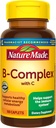 Nature Made B Complex With Vitamin C, Dietary Supplement for Immune System Support, 100 Caplets, 100 Day Supply