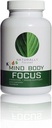 Kids Mind Body Focus | Natural Nootropic Brain Supplement for Focus, Memory and Mood Support - Mental Clarity, Concentration and Cognitive Performance with Mucuna, Bacopa, Rhodiola Phosphatidylcholine