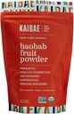 KAIBAE Premium Organic Baobab Powder I Prebiotic Gut Health, Intermittent Fasting, Immunity, Hydration | Vitamin C, Polyphenols, Minerals | Fiber Supplement | 8 oz.