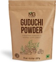 MB Herbals Guduchi Powder 8 oz / 0.5 LB (227 Gram) | Wildcrafted Guduchi Powder | Neem-Giloy | Processed from The Stems of Tinospora cordifolia Plants Grown on Neem Trees