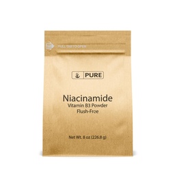 PURE ORIGINAL INGREDIENTS Niacinamide (8oz) Flush-Free Vitamin B3 Powder, Dietary Supplement
