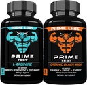 Prime Labs L Arginine (60 ct) + Organic Black Maca Capsules (60 ct)